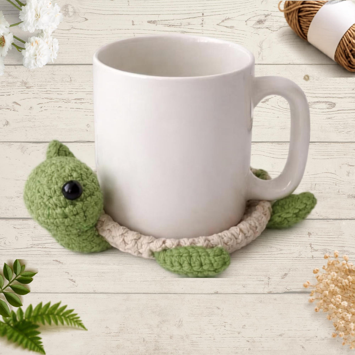 25+ Animal Pop-Up Coaster Crochet Patterns | Amigurumi Mug Rugs (PDF Bundle)